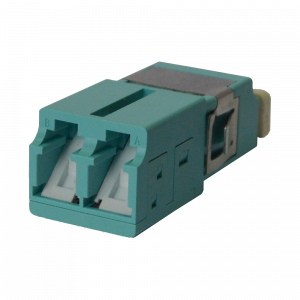 Адаптер оптический LANMASTER LC, со шторкой, корпус SC, дуплексный